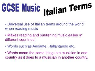 GCSE Music