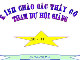 I . Giới thiệu :