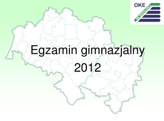 Egzamin gimnazjalny 2012