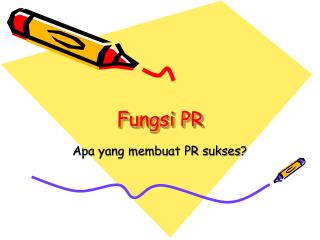Fungsi PR