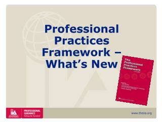 Professional Practices Framework – What’s New