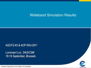 Wideband Simulation Results