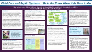 Child Care and Septic Systems….Be in the Know When Kids Have to Go