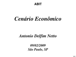Antonio Delfim Netto