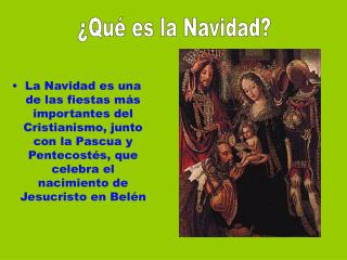 ¿Qué es la Navidad?