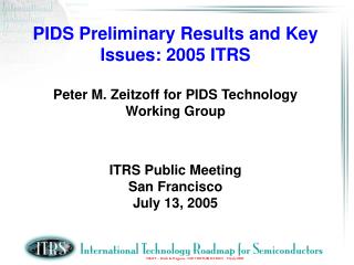PIDS Roster