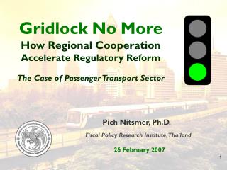 Gridlock No More How Regional Cooperation Accelerate Regulatory Reform