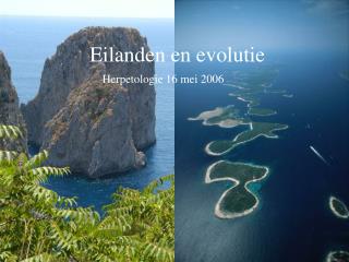 Eilanden en evolutie