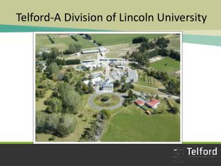 Telford-A Division of Lincoln University