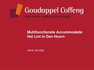 Multifunctionele Accommodatie Het Lint in Den Hoorn