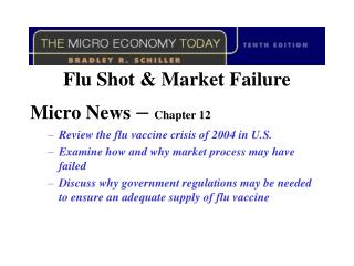 Flu Shot &amp; Market Failure Micro News – Chapter 12