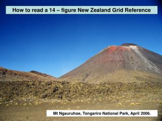 How to read a 14 – figure New Zealand Grid Reference