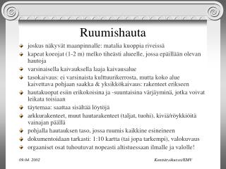 Ruumishauta