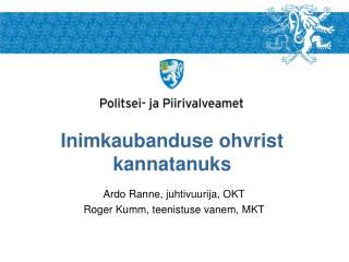 Inimkaubanduse ohvrist kannatanuks