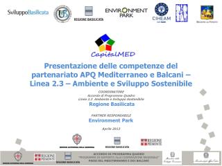 ACCORDO DI PROGRAMMA QUADRO “PROGRAMMA DI SUPPORTO ALLA COOPERAZIONE REGIONALE”