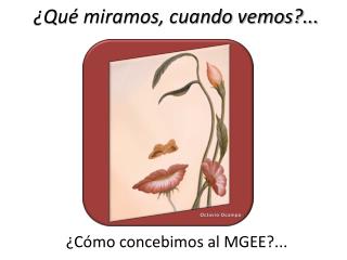 ¿Cómo concebimos al MGEE?...