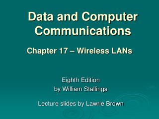 Data and Computer Communications