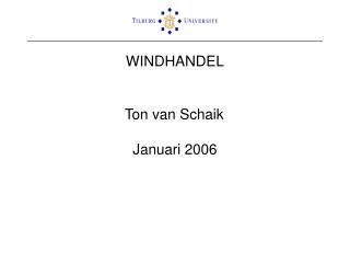 WINDHANDEL