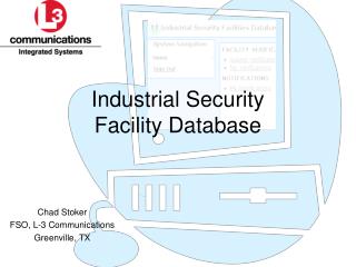 Industrial Security Facility Database