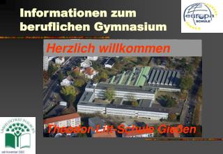 Informationen zum beruflichen Gymnasium