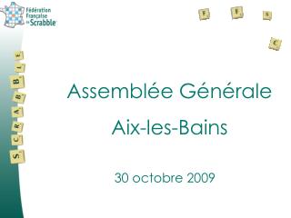 Assemblée Générale Aix-les-Bains