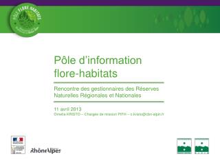 Pôle d’information flore-habitats