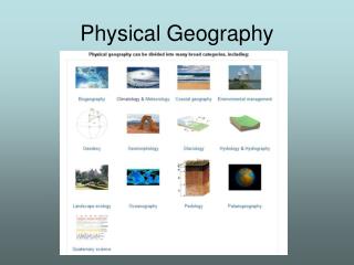 Physical Geography