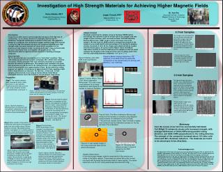 Investigation of High Strength Materials for Achieving Higher Magnetic Fields