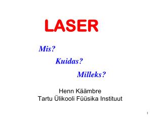 LASER