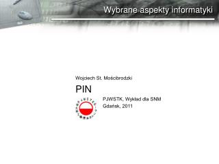 Wybrane aspekty informatyki