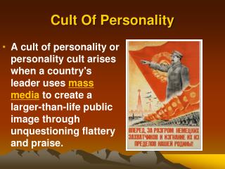 Cult Of Personality