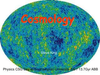 Cosmology