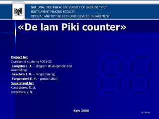 « De lam Piki counter »
