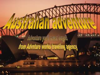 Australian adventure