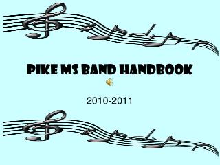 PIKE MS BAND HANDBOOK