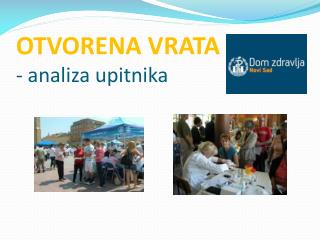 OTVORENA VRATA - analiza upitnika