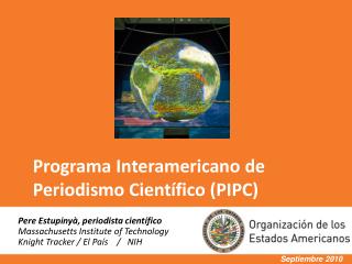Programa Interamericano de Periodismo Científico (PIPC)