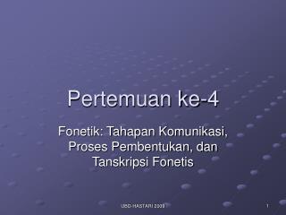 Pertemuan ke-4
