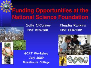 Funding Opportunities at the National Science Foundation