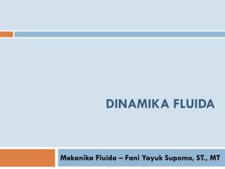 Dinamika fluida