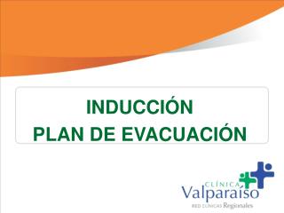 INDUCCIÓN PLAN DE EVACUACIÓN