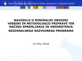 Ivo Piry, SVLR