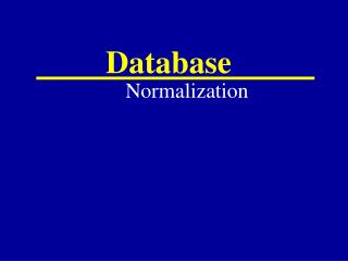 Database