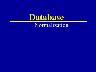 Database