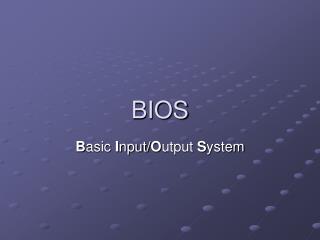 BIOS