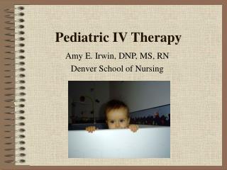 Pediatric IV Therapy