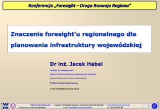 Konferencja „Foresight – Droga Rozwoju Regionu”