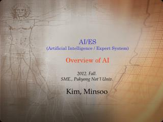 AI/ES (Artificial Intelligence / Expert System) Overview of AI
