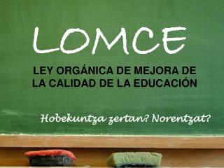 LOMCE