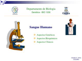 Departamento de Biologia Genética - BIO 1230